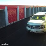 Each unit is measured the same height, however there are a variety for sizes based on square footage.