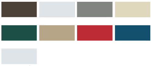 Mbci Commercial Color Chart